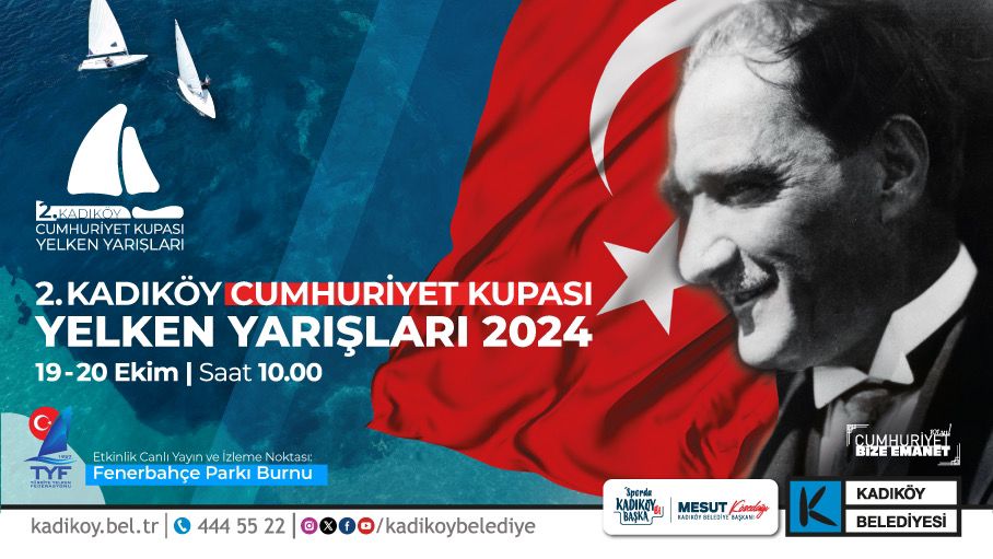 Yelkenler Cumhuriyet için açılıyor